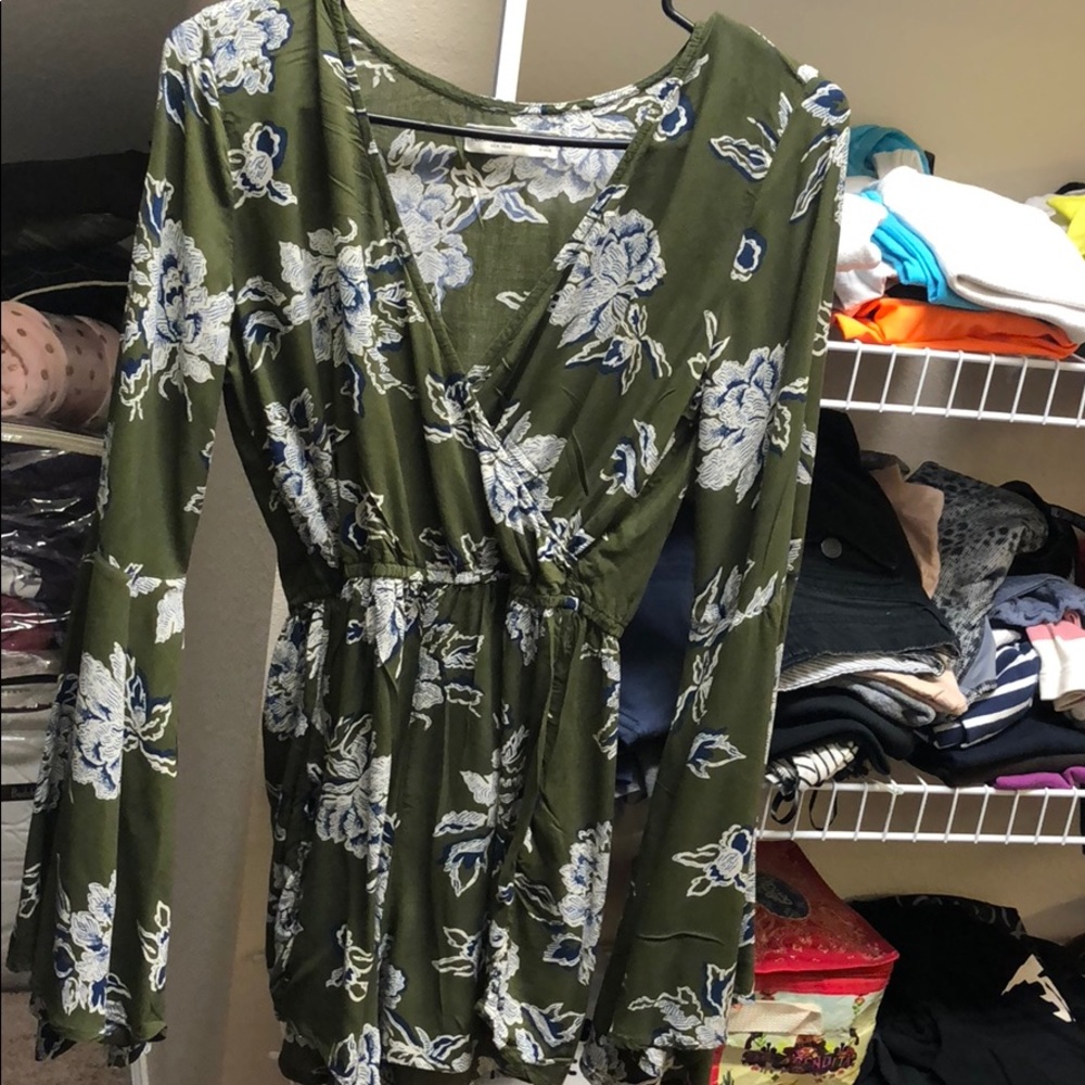 Abercrombie & Fitch floral romper